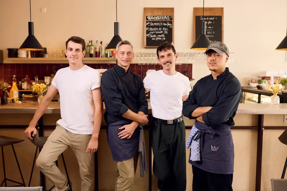 The Grand Appétit team in Nyon